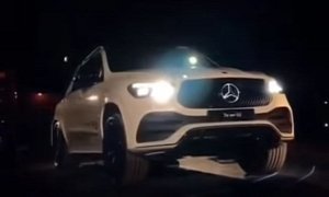 New Mercedes GLE Literally Dances Using Fancy Air Suspension