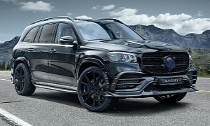 Mercedes GLS Looks Rather Discreet for a Mansory, Until You Open the Door