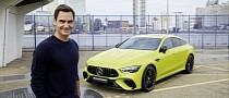 Mercedes Honors Roger Federer With One-Off Neon-Yellow Mercedes-AMG GT 63 S E PERFORMANCE