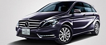 Mercedes Launches B180 Northern Lights Black Edition in Japan