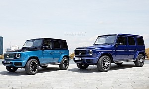 Mercedes Little G Rendered: Baby G-Class Wants To Dominate the Jeep Wrangler