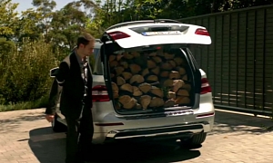 Mercedes M-Class Commercial: Tree Turned to Firewood