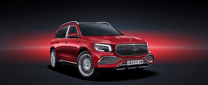 Mercedes-Maybach GLA and GLB renderings