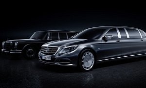 Mercedes-Maybach Pullman Unveiled With Massive Wheelbase and Stately Interior