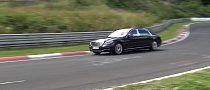 Mercedes-Maybach S600 Laps the Nurburgring, Overtakes Toyota Supra