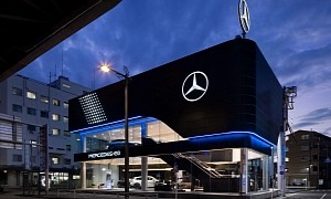 Mercedes-Benz Opens The Company's First All-Electric Car Dealership in Japan