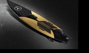 Mercedes Partners with Surfer Garret McNamar, Makes Two New Boards