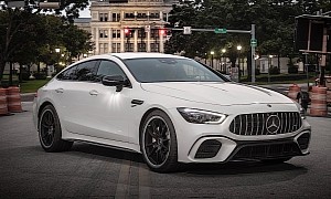 Mercedes Recalls the GT 4-Door Coupe Because the Center Console May Open in a Crash