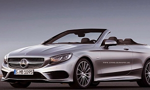 Mercedes S-Class Coupe Becomes a Cabriolet via Rendering