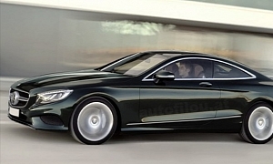 Mercedes S-Class Coupe: First Clear Official Photo