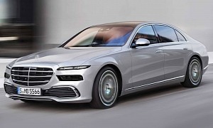 Mercedes S-Class With Split Headlights Seems Like Better CGI Than a Real BMW
