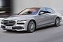 Mercedes S-Class With Split Headlights Seems Like Better CGI Than a Real BMW