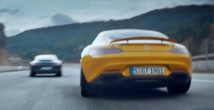 Mercedes Says the AMG GT Is a Dream Car, Subtly Pokes Porsche 911