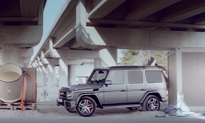 Mercedes Shows Us How to Park a G63 AMG