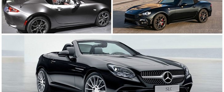 Mercedes SLC 180 Said to Compete With MX-5 RF and Abarth 124 Spider