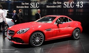 Mercedes SLC Loses V8 in Detroit, Is a Merc in Benz's Clothing