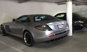 Mercedes SLR McLaren 722 and SLS AMG in One Awesome Video