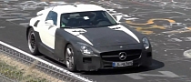 Mercedes SLS AMG Black Series Spied at the ‘Ring
