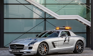 Mercedes SLS AMG GT F1 Safety Car Unveiled