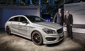 Mercedes Starts CLA Shooting Brake Production in Hungary