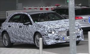 Mercedes-AMG Testing A40 Model to Take on Golf R and Audi S3