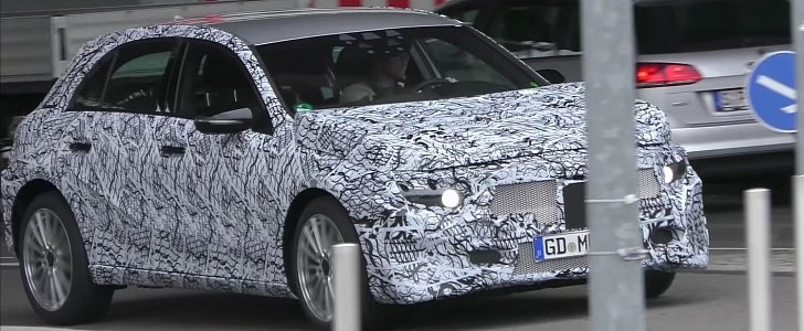 Mercedes Testing A40 AMG Model to Take on Golf R and Audi S3