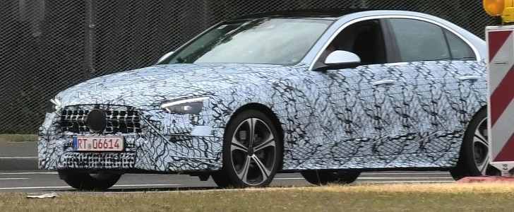 Mercedes Testing AMG Version of New C-Class, Sounds Terrible