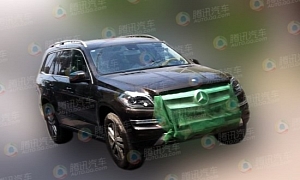 Mercedes Testing GL400 in China: Hybrid or Biturbo?