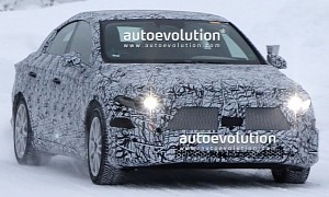 Mercedes' Upcoming Electric Sedan Spied Again, Is This the EQA?
