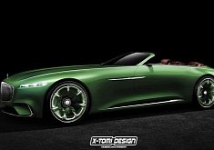 Mercedes Vision Maybach 6 Cabrio Rendered as a Blow in Rolls-Royce's EV Struggle