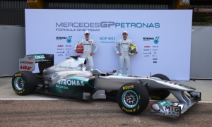 Mercedes W02 Unveiled in Valencia