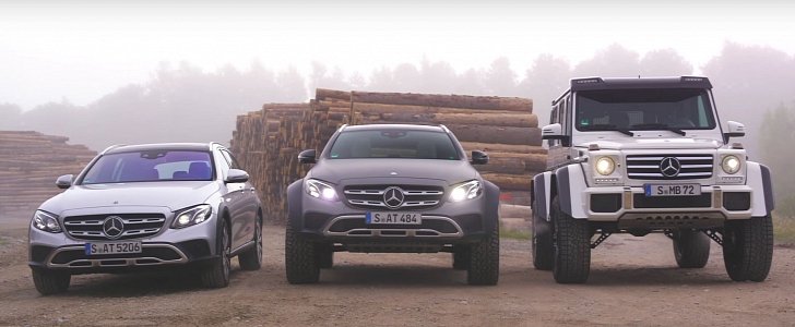 Mercedes Will Build the E400 All-Terrain 4x4 Squared, MT Says It's Better Than E