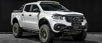 Mercedes X-Class Gets Pickup Design Widebody Kit With Carbon and Carlex Interior