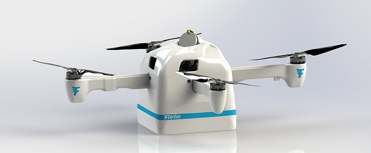 Flirtey and Mesa Airlines are launching a drone delivery service.