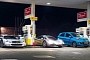 Humble Kia Picanto Photobombs Mesmerizing CLK GTR, 911 GT1, and F1 Unicorn Shoot