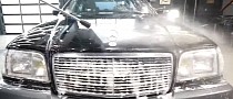 Messed Up Mercedes S600 V12 Gets First Wash and Polish in 8 Years, Looks Spectacular