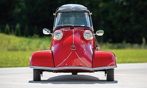 Messerschmitt Once Made Nazi Fighter Planes, and Then This Funky Bubble Car