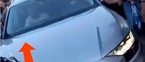 Messi Arrived Home in an Audi Q8 Escorted by Fans