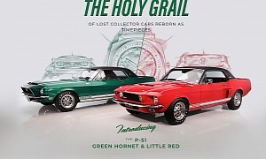 Metal from the Shelby Mustang Green Hornet, Little Red Gets Turned Into Watches