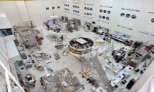 Metal Puzzle at JPL Begins Coming Together to Form the Mars 2020 Spacecraft