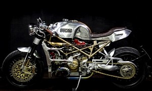 Metalbike Garage's Ducati Monster S4R Is a Two-Wheeled Knight