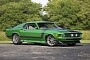 Metallic Green 1970 Ford Mustang with Coyote V8 Is Restomod Perfection