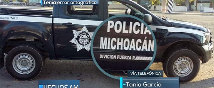 Mexico false police truck