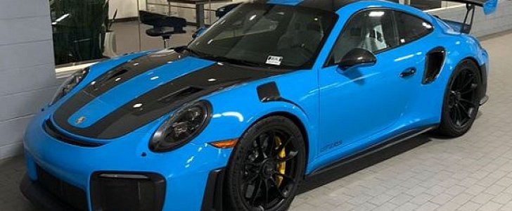 Mexico Blue 2018 Porsche 911 GT2 RS with Matching Interior