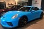 Mexico Blue 2018 Porsche 911 GT3 Is a Track Toy with a Manual Gearbox