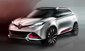 MG CS SUV Concept Confirmed for Shanghai Auto Show