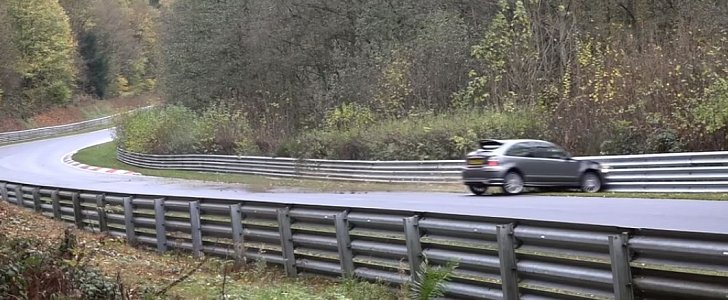 MG ZR Nurburgring Crash