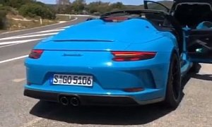 Miami Blue 2020 Porsche 911 Speedster Looks Like a Dream