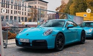 Miami Blue 2020 Porsche 911 Spotted in Germany, Shows Grown-Up Design