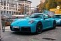 Miami Blue 2020 Porsche 911 Spotted in Germany, Shows Grown-Up Design